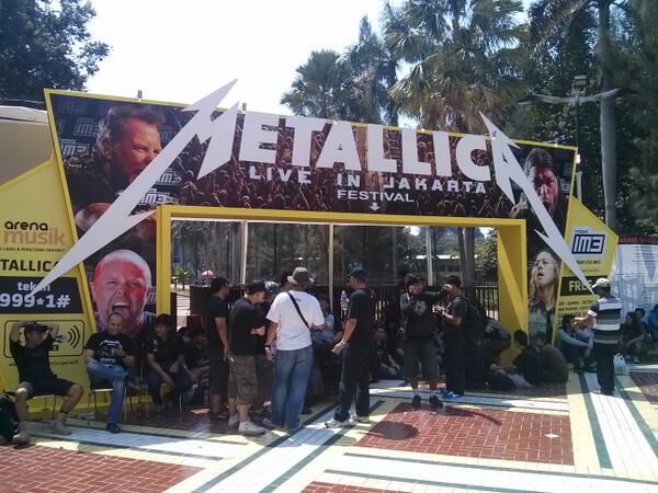 Konser Metallica Di Jakarta 2013