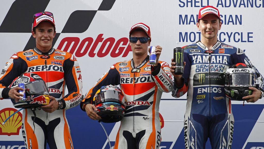 Persaingan Ketat 4 Pembalap, Pedrosa Juara