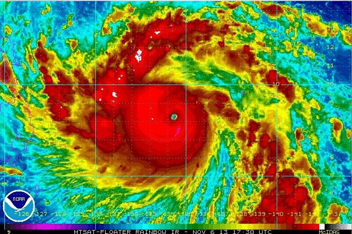 Foto Satelit Topan Haiyan Filipina &#91;scary&#93;