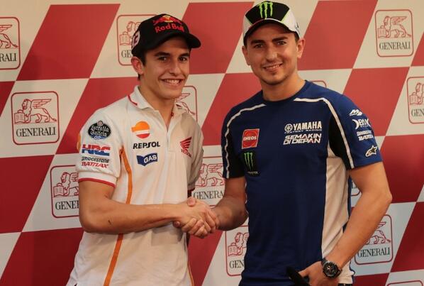 Siapakah juara dunia #MotoGP JL99 VS MM93 #Valencia 10 NOV 20:00 WIB