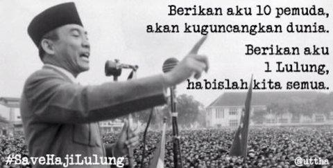 Meme Kocak seputar #SaveHajiLulung