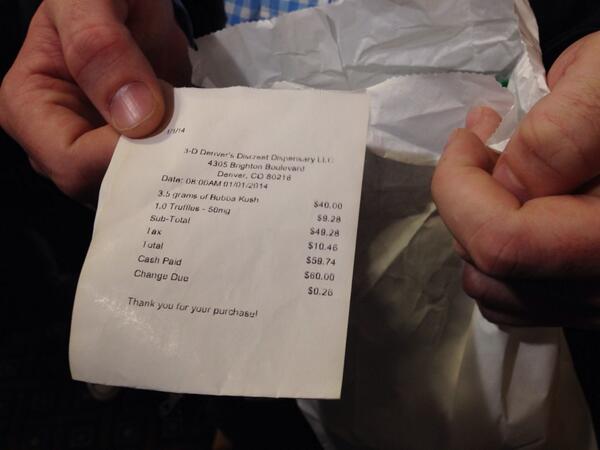 [OBAT STRESS] Ex US Marine pembeli pertama Marijuana legal