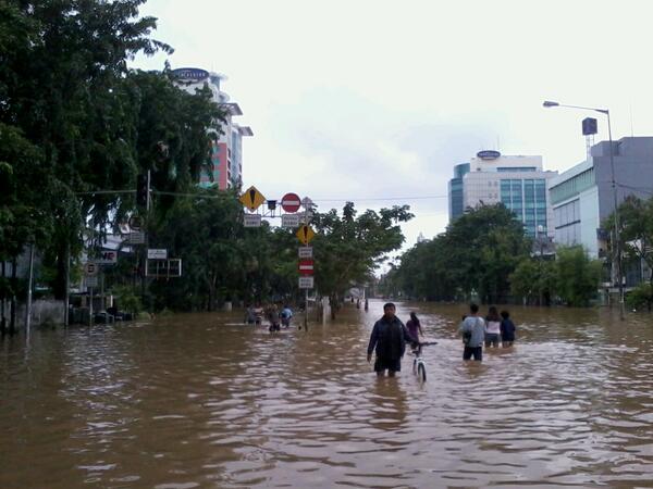 Foto Foto Banjir Djakarta