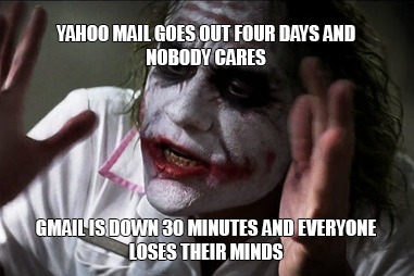#GmailDown - Ayo kita lihat apa jadinya dunia ketika server Gmail Down