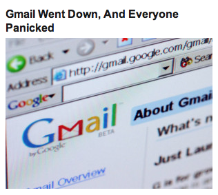 #GmailDown - Ayo kita lihat apa jadinya dunia ketika server Gmail Down