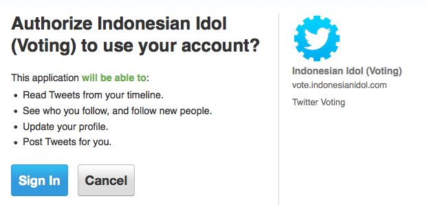 Ternyata Dukungan Indonesian Idol Lewat Twitter Gak Gratis Dan Ada Auto Follownya