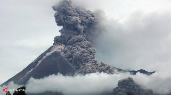 Efek Letusan Merapi 2010 Cegah Bumi `Terpanggang` Matahari?