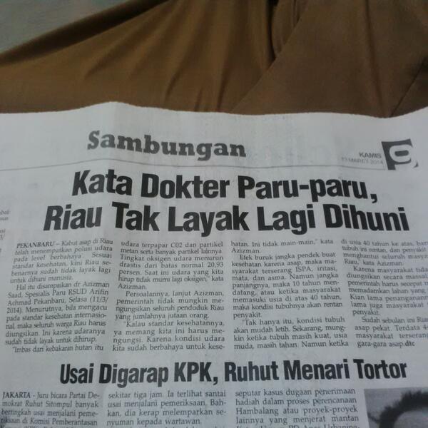 Berdoa untuk Riau #PrayRiau