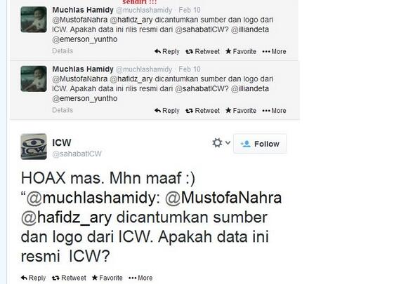 &#91;MENGGUNCANGKAN!&#93; STOP KAMPANYE HOAX ALA KPKWatch_RI