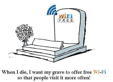 WiFi di kuburan Gan...