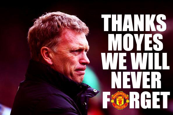 Manchester United Resmi Pecat David Moyes #byemoyes