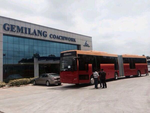 Bus Trans Jakarta merek SCANIA Sudah DATANG. Ini Gambarnya!