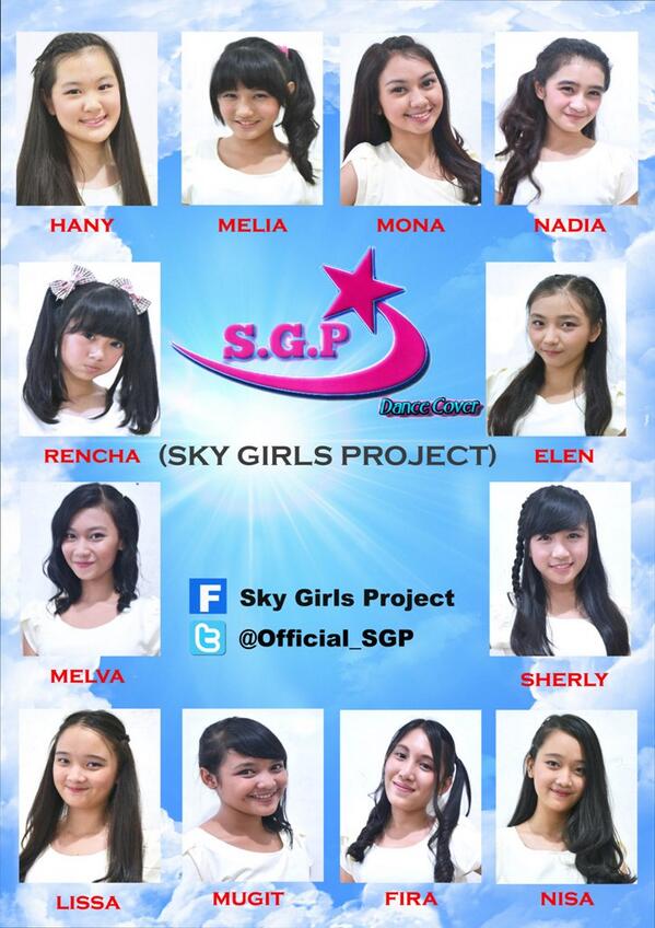 Sky Girls Project (Group Cover Dance yang gak kalah sama JKT48) Lucu Cantik Imut 