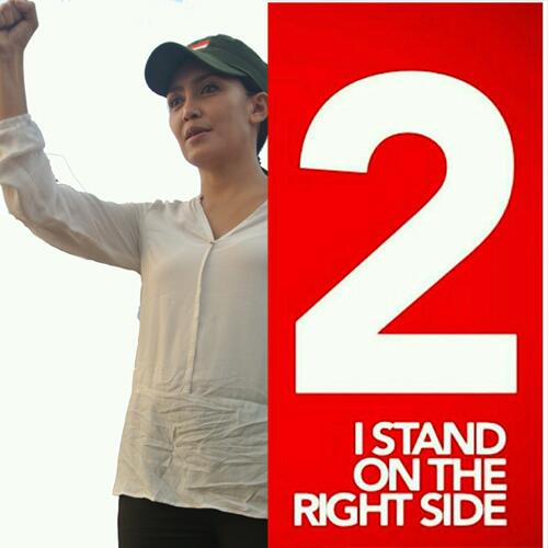 &#91;Ngakak&#93; Kumpulan Plesetan Foto Kampanye Pilpres : I STAND ON THE RIGHT SIDE