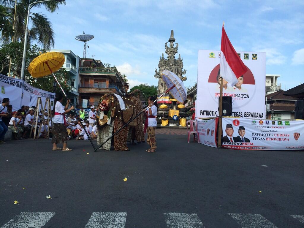 Prabowo menuju Istana (Dokumentasi kampanye Prabowo menuju RI1)