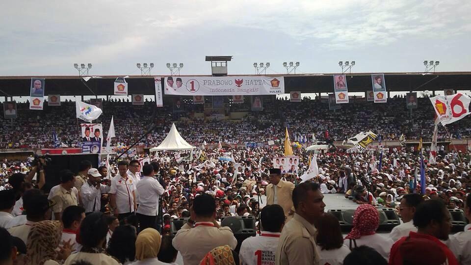 Prabowo menuju Istana (Dokumentasi kampanye Prabowo menuju RI1)