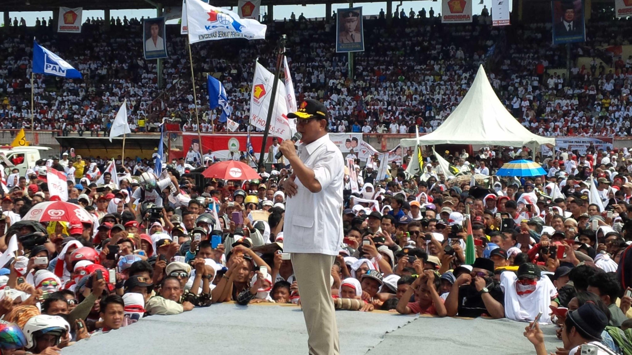 Prabowo menuju Istana (Dokumentasi kampanye Prabowo menuju RI1)