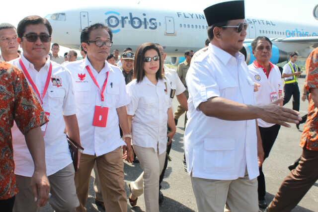 Prabowo menuju Istana (Dokumentasi kampanye Prabowo menuju RI1)