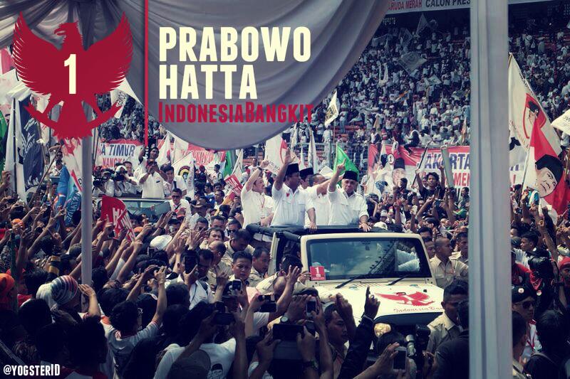 Prabowo menuju Istana (Dokumentasi kampanye Prabowo menuju RI1)