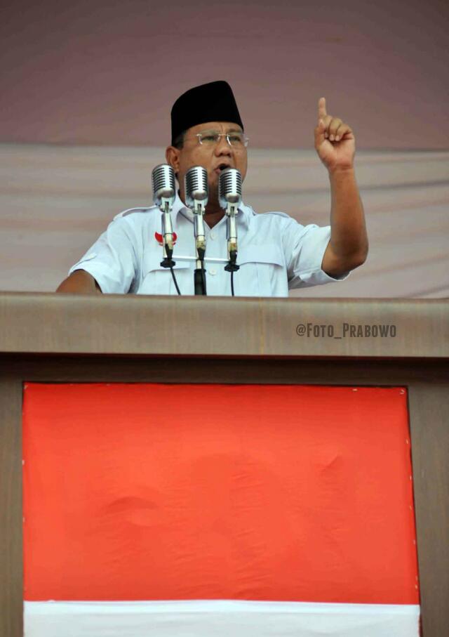 Prabowo menuju Istana (Dokumentasi kampanye Prabowo menuju RI1)