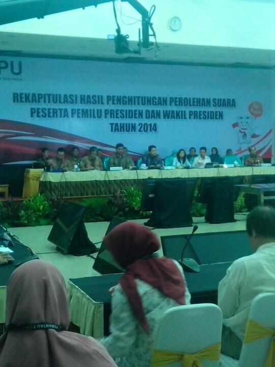 HASIL REKAPITULASI KPU 33 PROVINSI LEGOWO YA JOKOWI