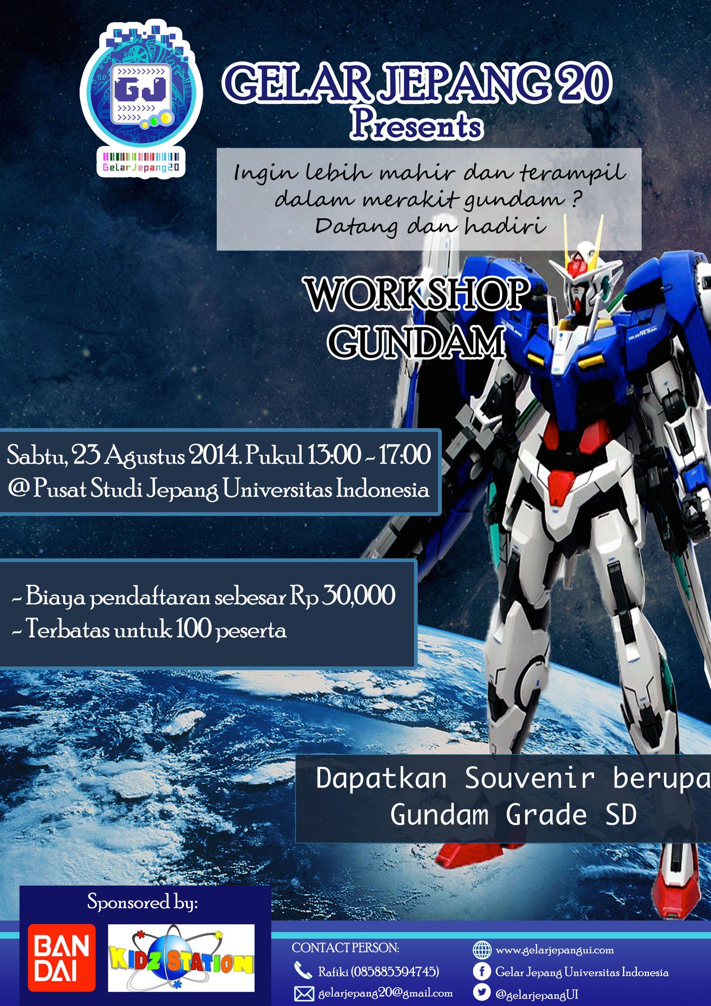 [22-24 Agustus 2014] Gelar Jepang Universitas Indonesia 20 #GJUI20