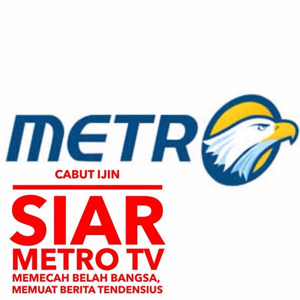 #tutupMETROTV Jadi Trending Topic Dunia (13/7/2014)