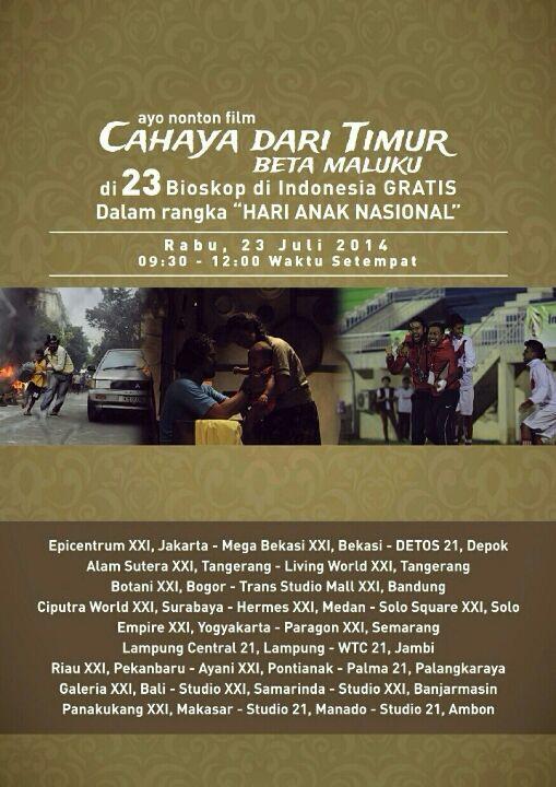 &#91;Official Thread&#93; Cahaya Dari Timur : Beta Maluku (2014)