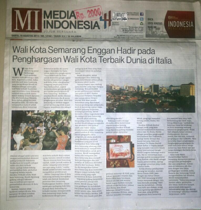 Lagi Aksi Walikota Semarang