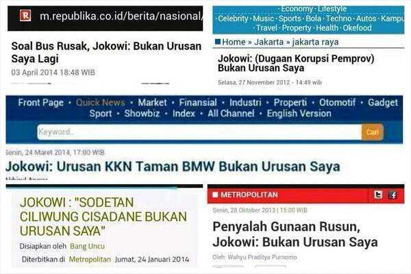 Unlimited | Seberapa Sering Jokowi Bilang "BUKAN URUSAN SAYA"?