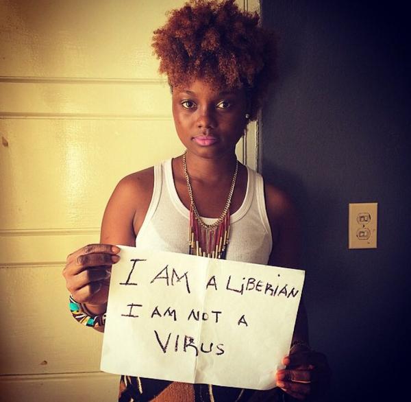 "Im a Liberian, Not a Virus" sebuah video melawan stigma dan rasisme
