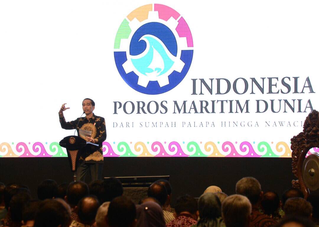 Presiden Jokowi Resmikan Tiga Pelabuhan di Maluku Utara