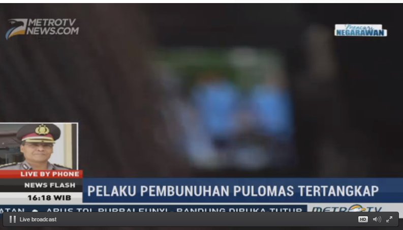 Kapolri: 1 Pelaku Pembunuhan Pulomas Tewas Kehabisan Darah