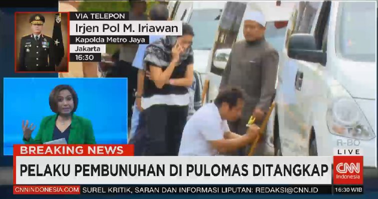Kapolri: 1 Pelaku Pembunuhan Pulomas Tewas Kehabisan Darah