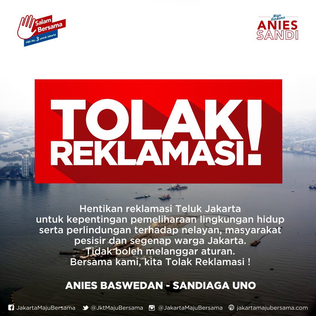 Kalah Gugatan Izin Reklamasi Pulau I, Anies Ajukan Banding