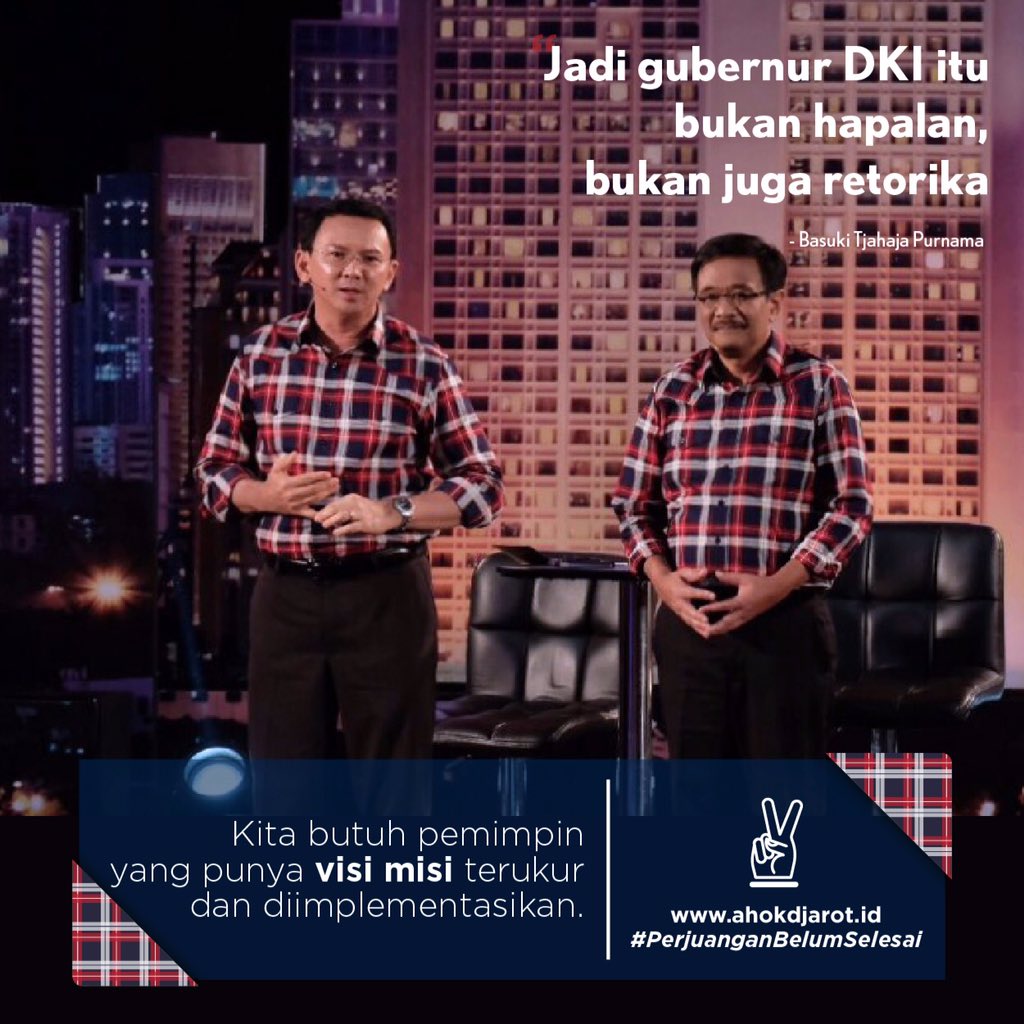 Sapa Warga Menteng Atas, Djarot Bicara soal 'Janda Kembang'
