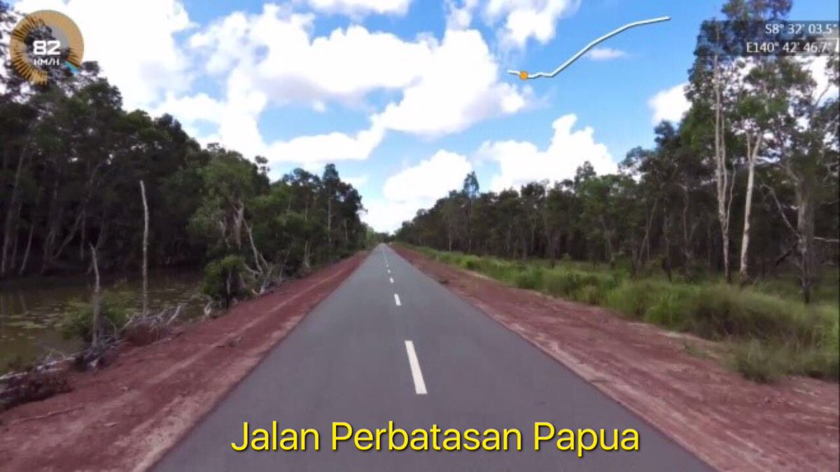 Jalan Trans Papua Telah Tersambung 3.851 Kilometer