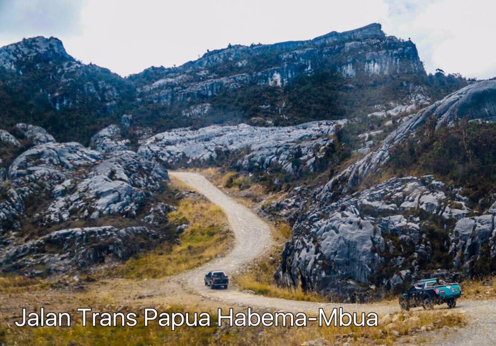 Jalan Trans Papua Telah Tersambung 3.851 Kilometer