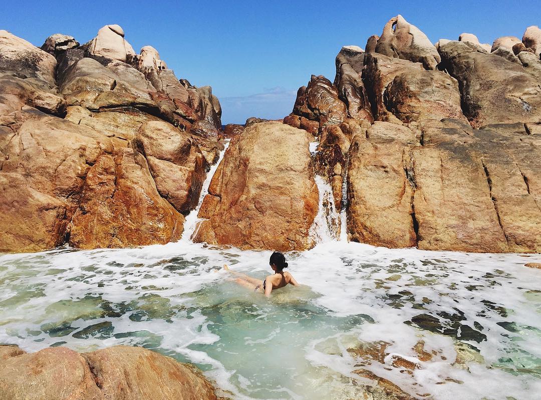 Spa Alami Sambil Lihat Samudera Hindia di Wyadup Bay