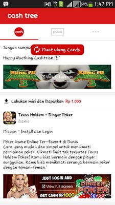 Pulsa Gratis Khusus Pengguna Android