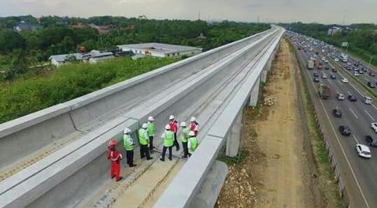 Jokowi Jamin Proyek LRT Tak Akan Mangkrak Seperti Monorel