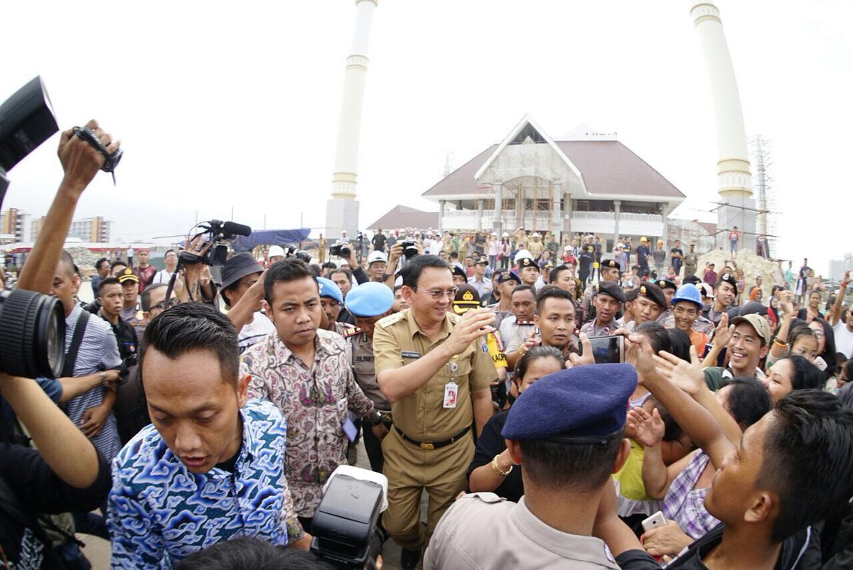 16 April 2017, Jokowi Direncanakan Resmikan Masjid Raya Daan Mogot