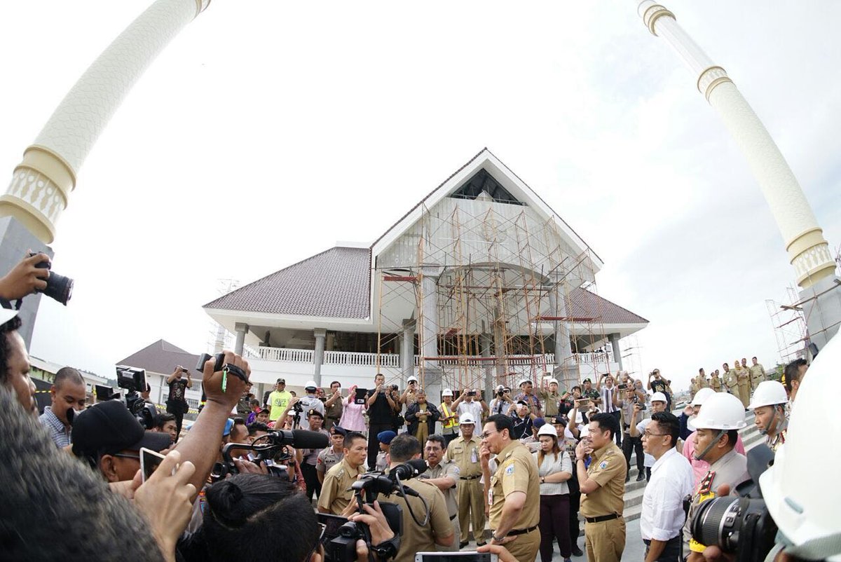 Ahok: Total Anggaran Bangun Masjid Raya Jakarta Rp 164 Miliar