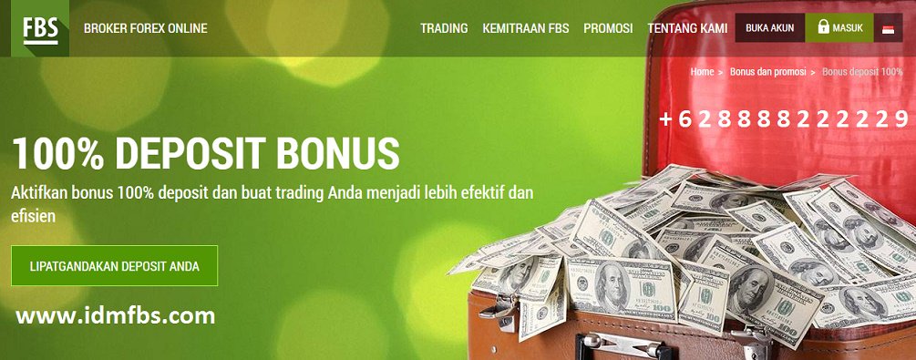 FBS Broker Spread Kecil Melayani Deposit Dan Withdrawl Menggunakan Bank Local BCA Dll