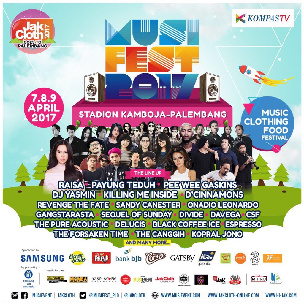 &#91;FR&#93; Samsung Bikin Masyarakat Palembang Jadi Kekinian di Jakcloth Musifest 2017