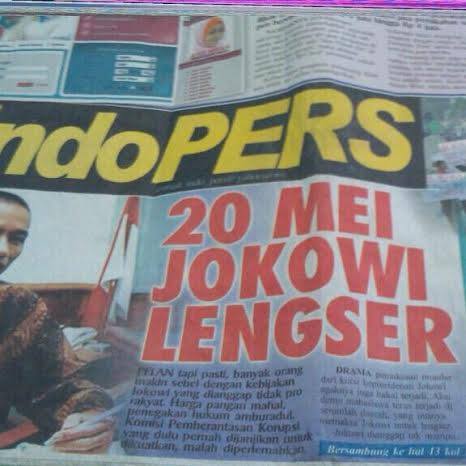 Pengamat Ini Memprediksi Tahun Depan Jokowi Lengser Keprabon