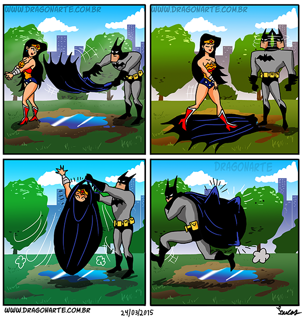 Komik Parodi Paling Kocak, Batman vs Superman Feat. Superhero, ngakakss ahh..!!!