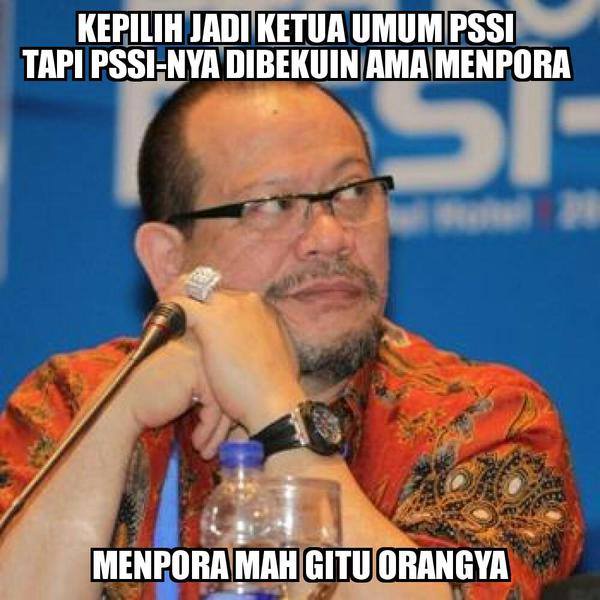 &#91;Menpora Strong&#93; La Nyalla Jadi Ketum PSSI, PSSI di Bekukan! &#91;Gue Mah Gitu Orangnya&#93;