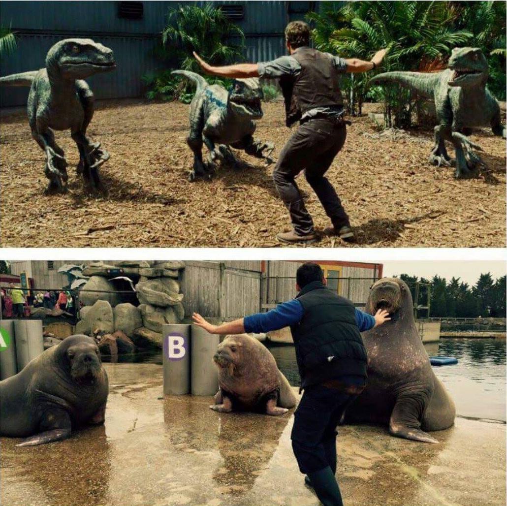 Parodi Adegan Melatih Raptor ‘Jurrasic World' (Spoiler Inside )