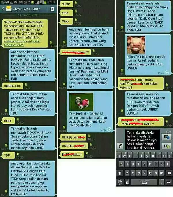 Meme Lucu Balasan SMS Penipuan &#91;cara kreatif pelampiasan SMS pengganggu&#93;